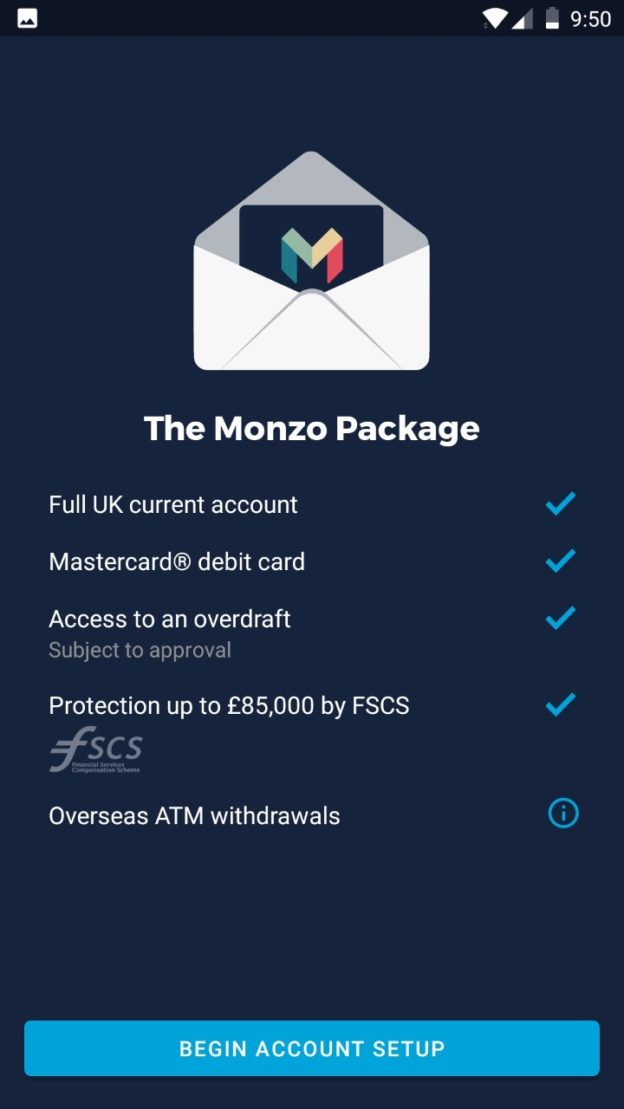 monzo cash advance fee