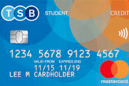 TSB Student credit card