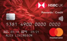 HSBC Rewards credit card 