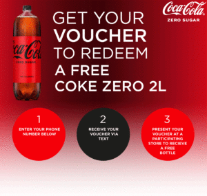 Coca Cola Zero Sugar free