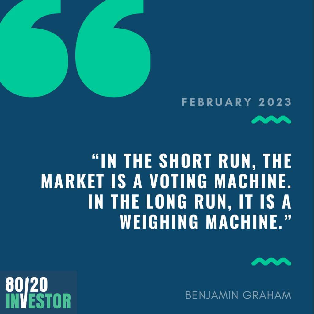 80-20 Investor Chatterbox February 2023