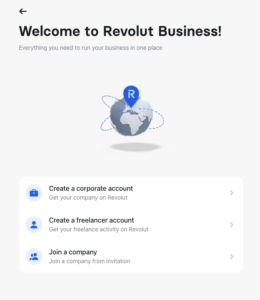 how to open a revolut business account