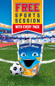 capri sun free sports sessions