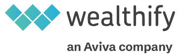 Wealthify an Aviva company logo