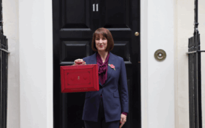 Rachel Reeves with red box